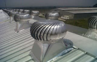Pemasangan Turboair Turbine Ventilator proyek 61